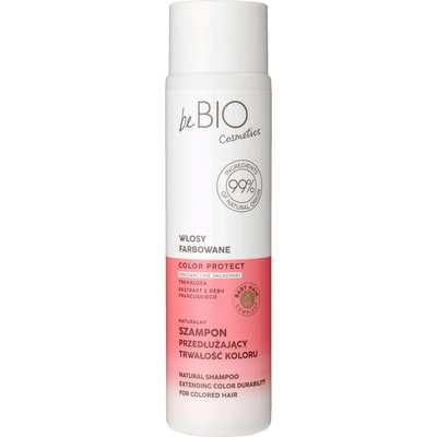 beBIO Colored Hair posilující šampon pro barvené vlasy 300 ml
