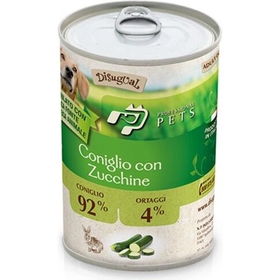 Консерва куче professional pets 92% заешко месо и 4% тиквички за пораснали кучета от всички породи - заек и тиквички, ПАСТЕТ