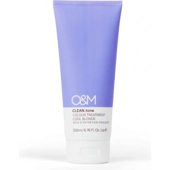 O&M CLEAN. tone Colour Treatment 200 ml оцветяваща кремообразна грижа Cool Blonde