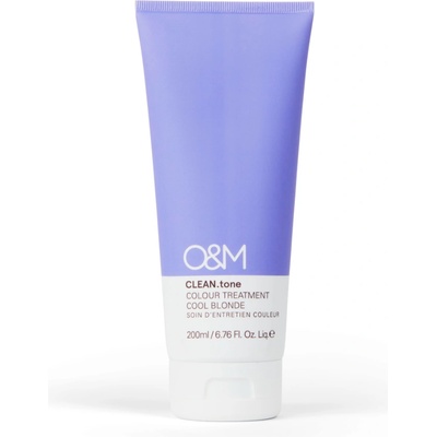 O&M CLEAN. tone Colour Treatment 200 ml оцветяваща кремообразна грижа Cool Blonde