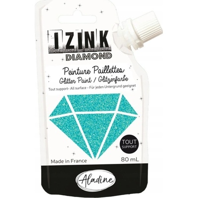 Aladine Diamantová farba 80 ml tyrkysová