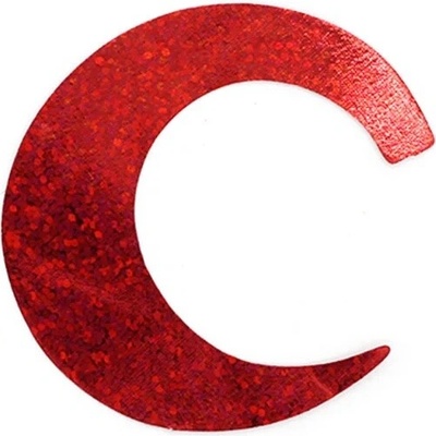 Pacchiarini Ocásky Wiggle Tails Holographic Red Délka: 10cm, Počet kusů: 6ks, Velikost: XL
