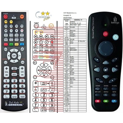 Dálkový ovladač General IOMEGA SCREENPLAY DX HD MEDIAPLAYER – Hledejceny.cz