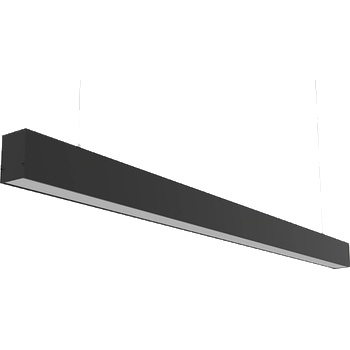 STELLAR led ПРОФИЛ ОМ 600mm 24w 4000k ЧЕРЕН (99xpom602440/bl)