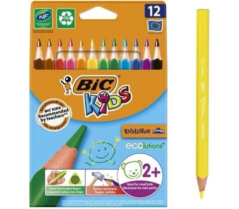 Bic Evolution Triangle 12 barev BIC 8871463