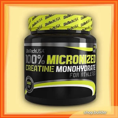 BioTechUSA 100% Micronized Creatine Monohydrate 300 g