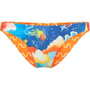 Seafolly Дамски бански слипове Seafolly Women's Aquarius Reversible High Cut Pant Swim brief - Turquoise - размер 32 (EU) (150-4415-0111)