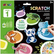 Škrabacie obrázky Level 1 Zvieratká