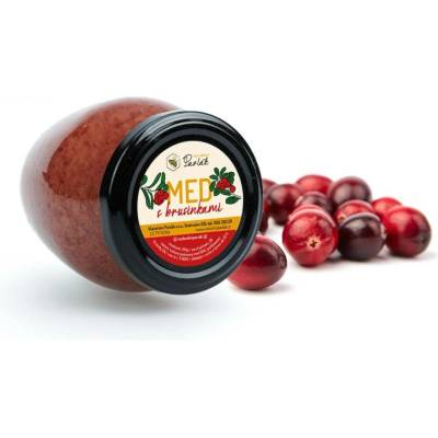 Včelařství Pavlák Med s brusinkami 250 g