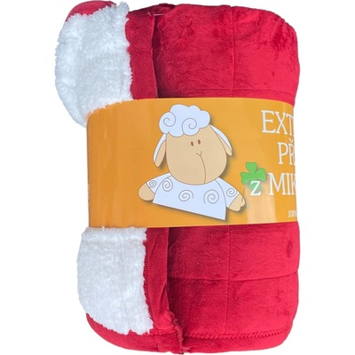 Svitap sleep well Deka mikrovlákno Ovce prešívaná bordová 150x200