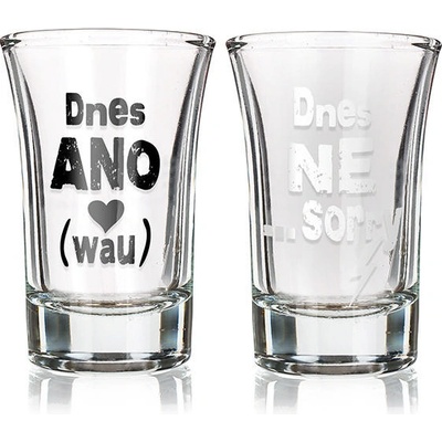 Nekupto Párové panáky Dnes ANO a Dnes NE 2 x 40 ml
