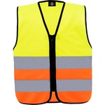Korntex HI-VIS KWRX AALBORG / Детска светлоотразителна жилетка - HV жълто/HV оранжево S (76KWRXags01)