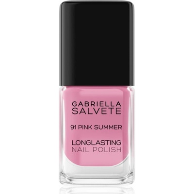 Gabriella Salvete Longlasting Enamel dlouhotrvající lak na nehty s vysokým leskem odstín 91 Pink Summer 11 ml