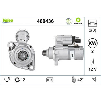 Štartér VALEO 460436