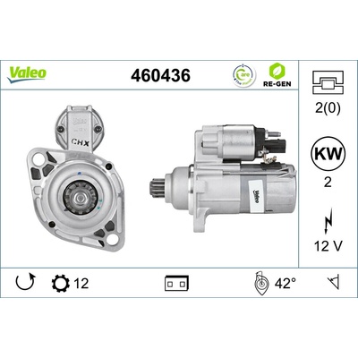 Štartér VALEO 460436