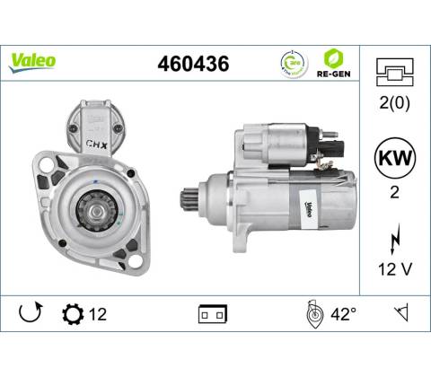 Štartér VALEO 460436