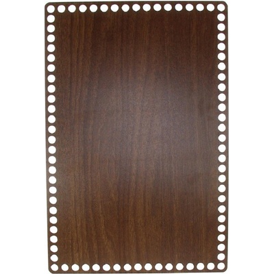 Dno na košík walnut obdelník 24x36cm