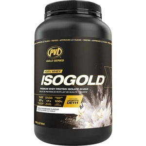 PVL IsoGold | Whey Protein Isolate [840 грама] Ванилов млечен шейк