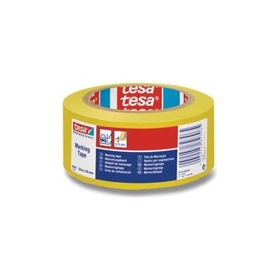 Tesa výstražná značkovací páska 50 mm x 33 m žlutá – Hledejceny.cz