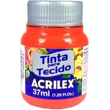 Acrilex Barva na textil 37 ml živá červená 541