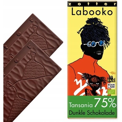 Zotter horká čokoláda Madagaskar 75%