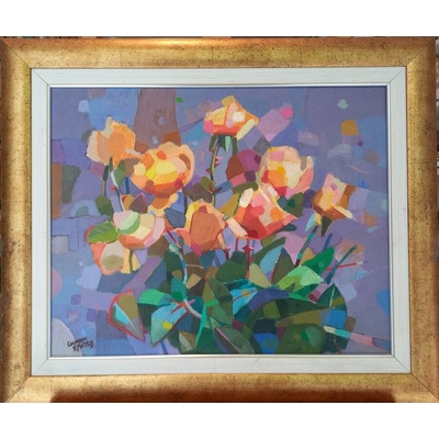 Натюрморт с рози