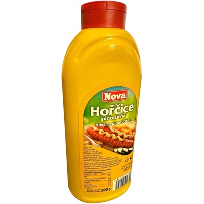 Nova Plnotučná hořčice 900 g – Zboží Dáma