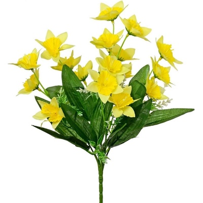 Kytica narcis ŽLTÝ 30cm 208246 - Umelé kvety