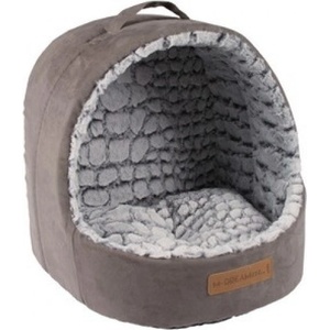 M-PETS Snake Suede Bed 39x37x35 cm - легло-хралупа с окраска змийска кожа, Белгия - 10355499