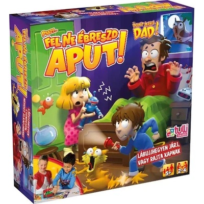 Goliath Не събуждай татко! - настолна игра с инструкции на унгарски език (920860)