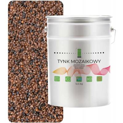 MOZAIKOVÁ OMÍTKA HNĚDÁ VNITŘNÍ VENKOVNÍ MOZAIKA 12,5 kg