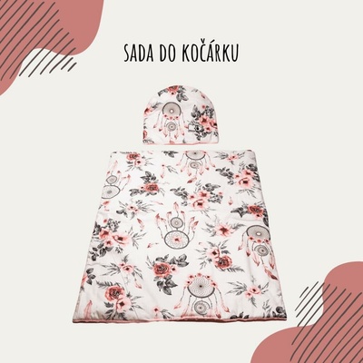 Děláme do plen Sada deka a polštářek Lapač snů