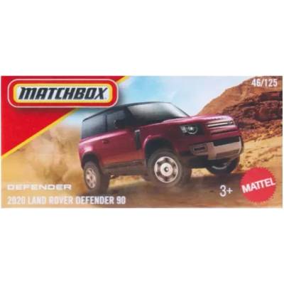 Mattel Matchbox: Количка в картонена кутия 2020 Land Rover Defender 90 (JHR74)