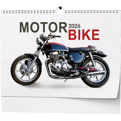 Nástěnný Baloušek Motorbike 2026