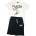 Everlast Short sleeve set - White / Black (Off White/Black 05)