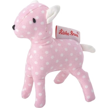 Kathe Kruse Мека играчка Kathe Kruse - Петнисто кученце, 12 cm, розово (K178409)