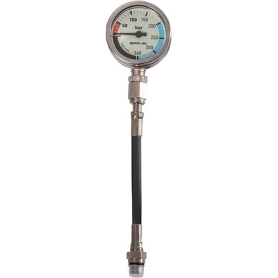 Mares XR Tlakomer SPG52 O2 - 15cm gumová hadica BAR