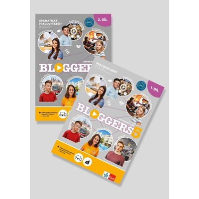Bloggers 5 A2 – 2dílný prac. sešit + žákovská licence