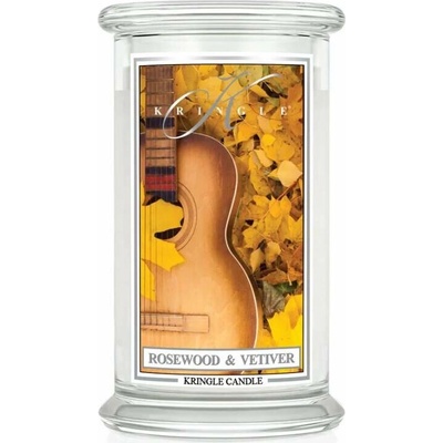 Kringle Candle Rosewood & Vetiver 624 g