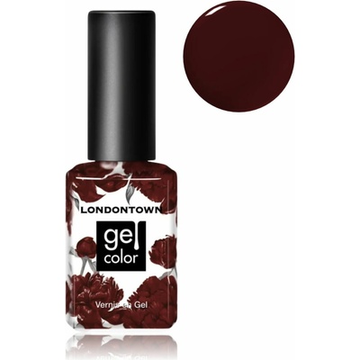LONDONTOWN Gel Color Red Velvet gélový lak na nechty červenohnedy 12 ml