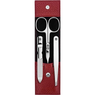 Zwilling BT Classic Inox Dámska kožená manikúra č.97684 červená