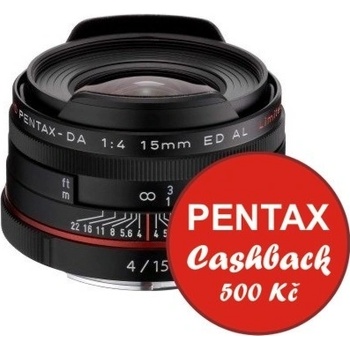 Pentax DA 15mm f/4 ED AL