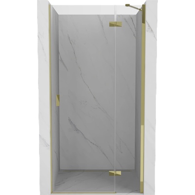 Mexen Mist-H душ параван врати - дясно отваряеми 80 см, прозрачни, златни - 8A5-080-000-50-00-P (8A5-080-000-50-00-P)