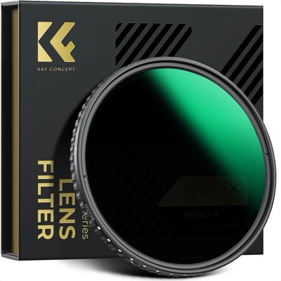 K&F Concept Nano-X variabilní ND filtr ND8–ND128 67 mm