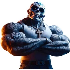3spotstshirts Muscle scull