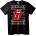 NOONEBRAND Тениска Rolling Stones "Весела Коледа" - L, White