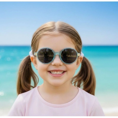 Ki ET LA : Слънчеви очила Pop 4-7 години Blue Olive (POP4SUNCLOUDOLI)