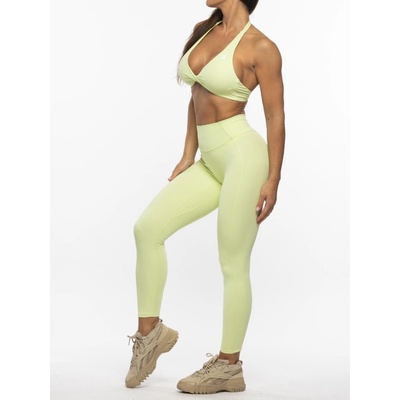 BOOTY VIBE legíny LIME BLAZE