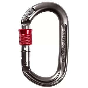 Ocún Карабинер OCÚN Osprey Screw anthracite/red