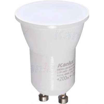 Kanlux 33081 GU10 2,2W -> 19W spot LED svetelný zdroj MINI REMI LED GU10-WW 150lm 3000K 100°